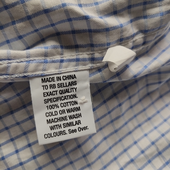 RB Sellars Pearl short sleeve shirt- Charlton - Picture 4 of 7